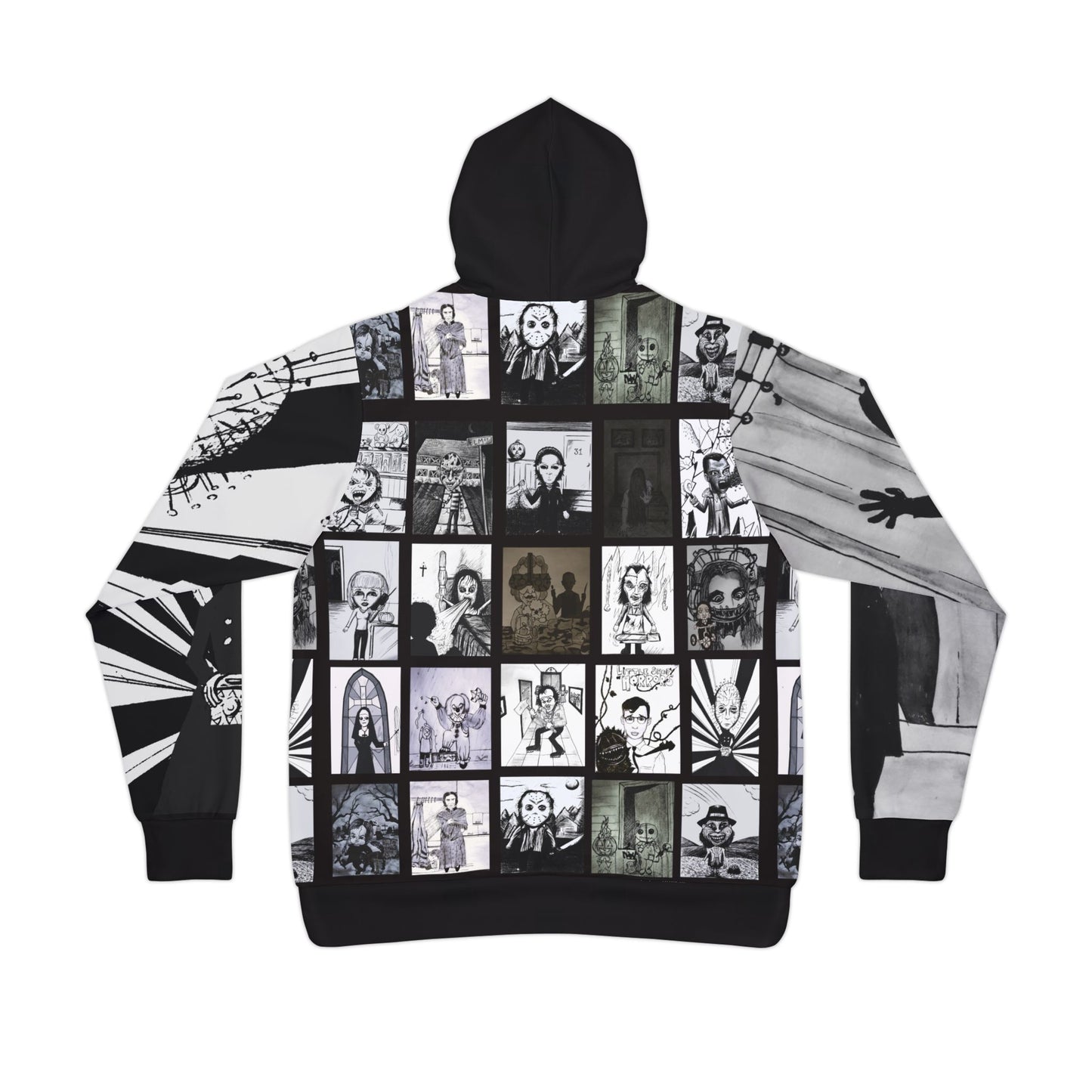 Horror Hoodie FREE S&H 20 Infamous Horror villains XS-4XL