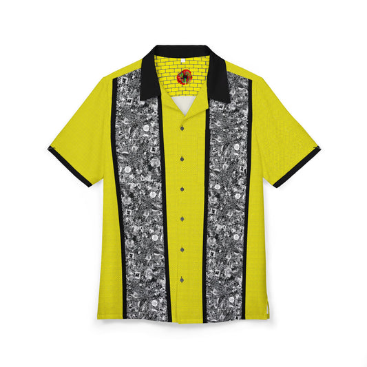 Wizard of Oz  Unisex Bowling Style Button-Down Shirt (AOP) S to 3XL
