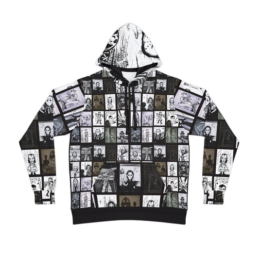 Horror Hoodie 20 of Our Favorite Horror Icons FREE S & H Pull-Over  8 Sizes XS-4XL