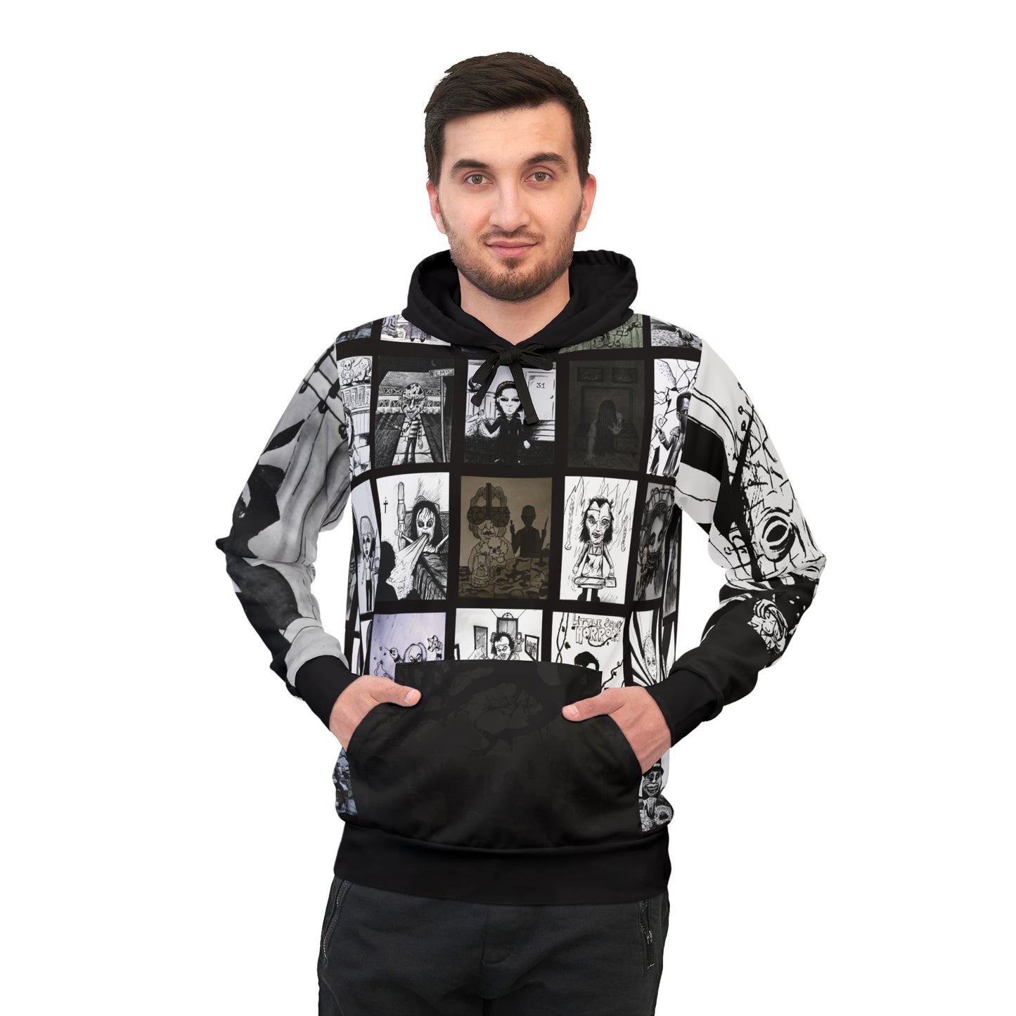 Horror Hoodie FREE S&H 20 Infamous Horror villains XS-4XL