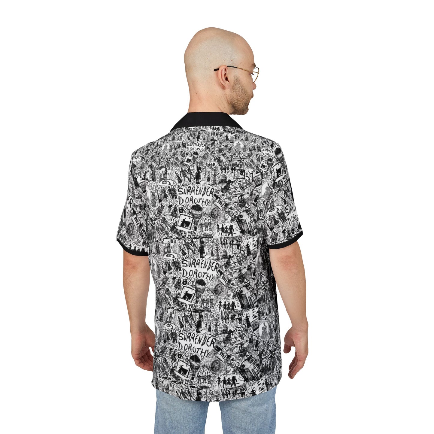 Dorothy's Trip to Oz  Button-Down Shirt (AOP) S to 3XL Unisex